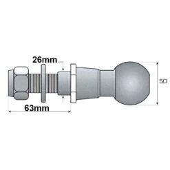 Ackerschienen-Kugelbolzen -Garten- Und Outdoor-Geschäfte ackerschienen kugelbolzen 4