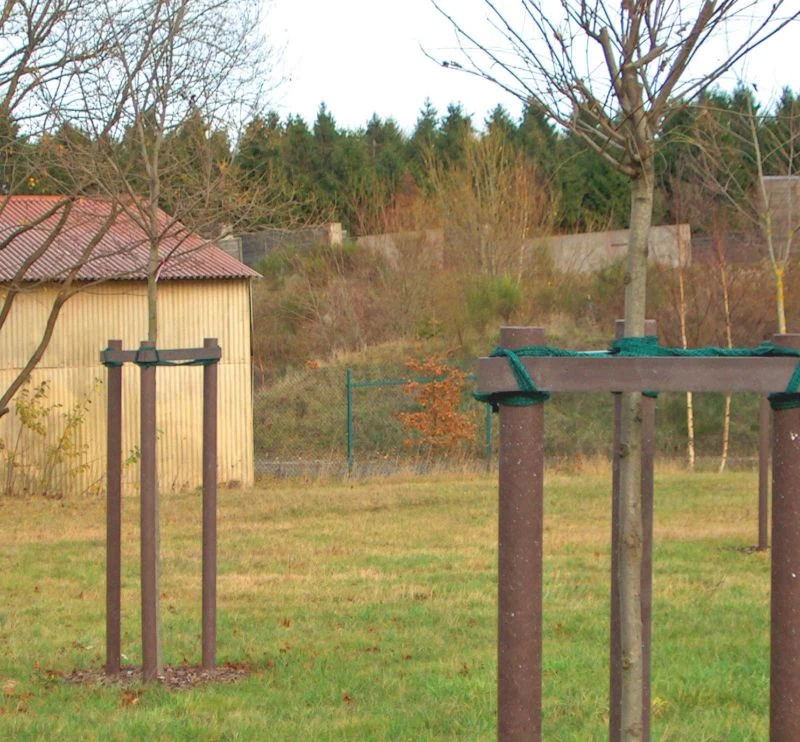 Kunststoff-Recyclingpfahl Rund 5 Kunststoff-Recyclingpfahl Rund – Bild 3