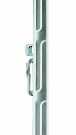 Garten- Und Outdoor-Geschäfte -Garten- Und Outdoor-Geschäfte kunststoff zaunpfahl doppeltritt weiss 1