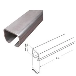 Laufschiene Typ 40 -Garten- Und Outdoor-Geschäfte laufschiene typ 40 bis 400 kg 1