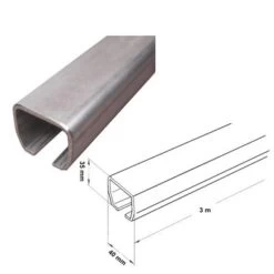 Laufschiene Typ 30 -Garten- Und Outdoor-Geschäfte laufschiene typ30 bis 180 kg 3 00m