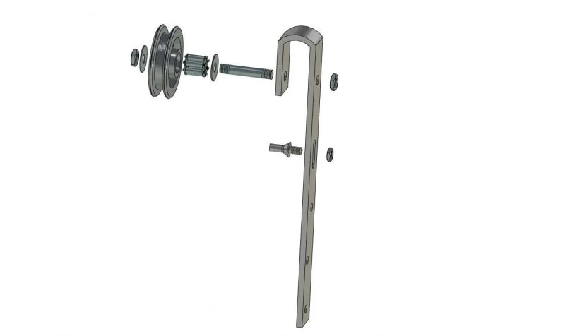 Schiebetorrolle Mit Bügel 5 Schiebetorrolle Mit Bügel – Bild 3