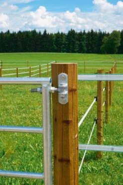 Verstellbare Stahl-Weidezauntore -Garten- Und Outdoor-Geschäfte verstellbare stahl weidezauntore 8