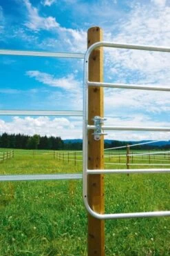 Verstellbare Stahl-Weidezauntore -Garten- Und Outdoor-Geschäfte verstellbare stahl weidezauntore 9